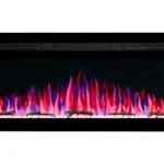 Электрокамин настенный / встраиваемый ArtiFlame AF27WR с обогревом и звуком горения огня