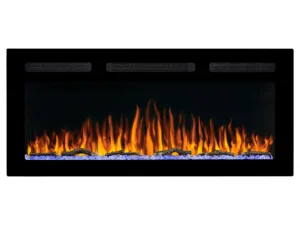 Електрокамін настінний / вбудовуваний ArtiFlame AF40WR з обігрівом і звуком горіння вогню