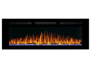Електрокамін настінний / вбудовуваний ArtiFlame AF50WR з обігрівом і звуком горіння вогню