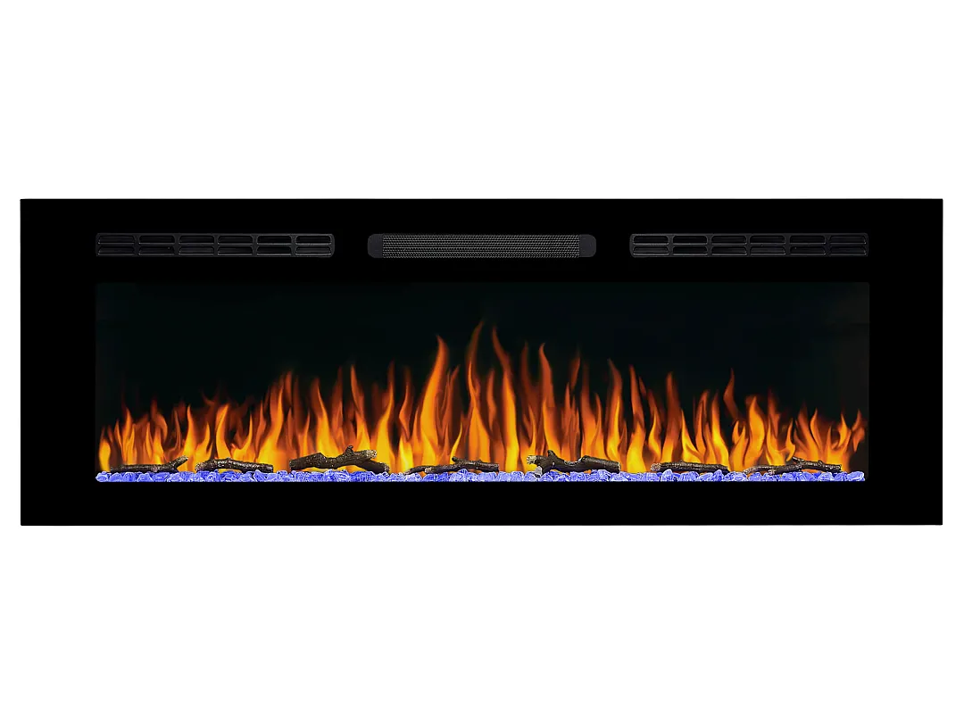 Електрокамін настінний / вбудовуваний ArtiFlame AF50WR з обігрівом і звуком горіння вогню