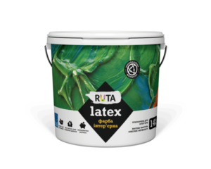 LATEX фарба інтер`єрна RUTA 14кг