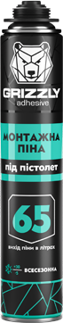 Монтажная пена под пистолет 65л ТМ GRIZZLY