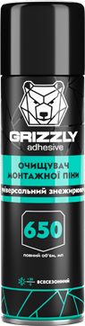 Очиститель пены монтажной 650 мл ТМ GRIZZLY