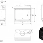 Камінна топка Kratki ANTEK PW 8 DECO (8,0 кВт)