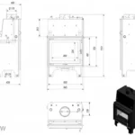 Камінна топка Kratki AQUARIO M8 PW (8,0 кВт)