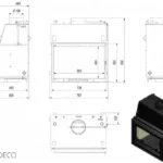 Камінна топка Kratki OLIWIA PW 22 DECO (22,0 кВт)