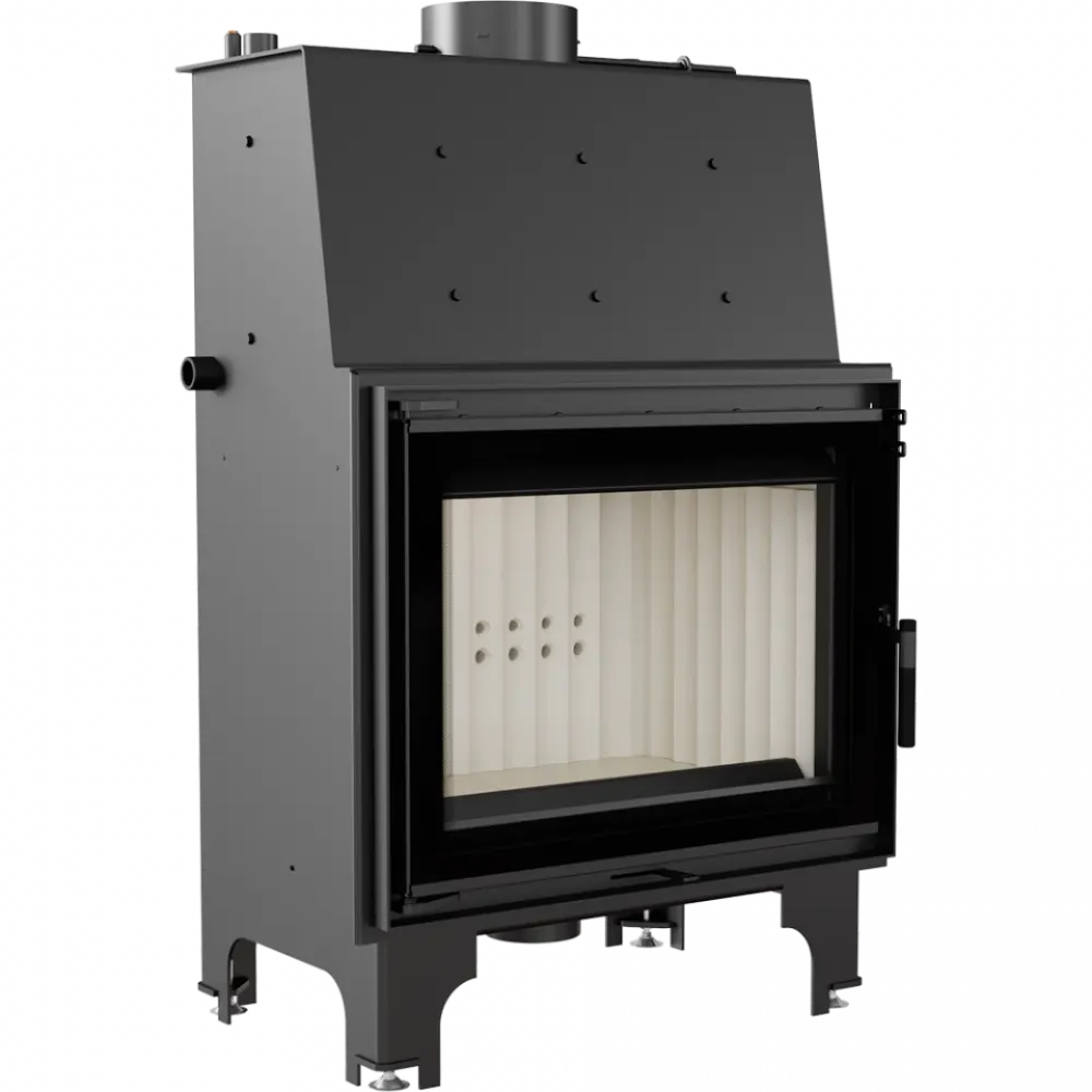 Каминная топка Kratki AQUARIO A14 PW GLASS (14,0 кВт)