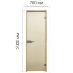 Двері міжкімнатні - Tesli Aqua White Sateen 2000х800