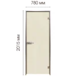 Двері міжкімнатні - Tesli Terra White Sateen 2000х800