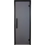 Двері для хамаму Tesli Antalya Black 1900х700