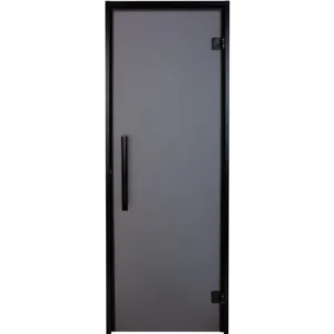 Двері для хамаму Tesli Antalya Black 1900х700