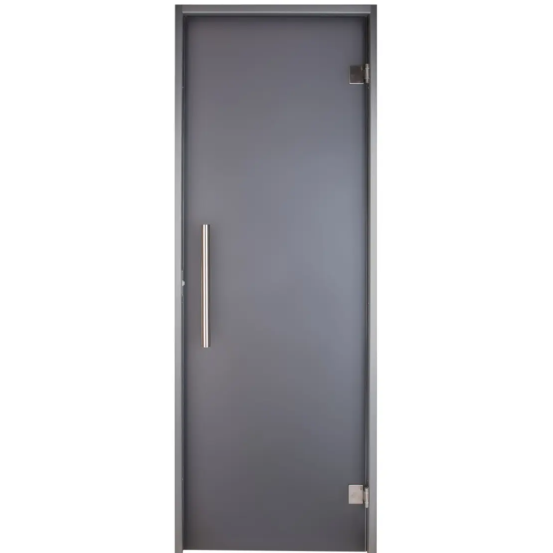 Двері для хамаму Tesli Antalya Graphite Sateen 1900x700