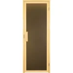 Двері для лазні та сауни Tesli DUO Sateen 1900 х 700