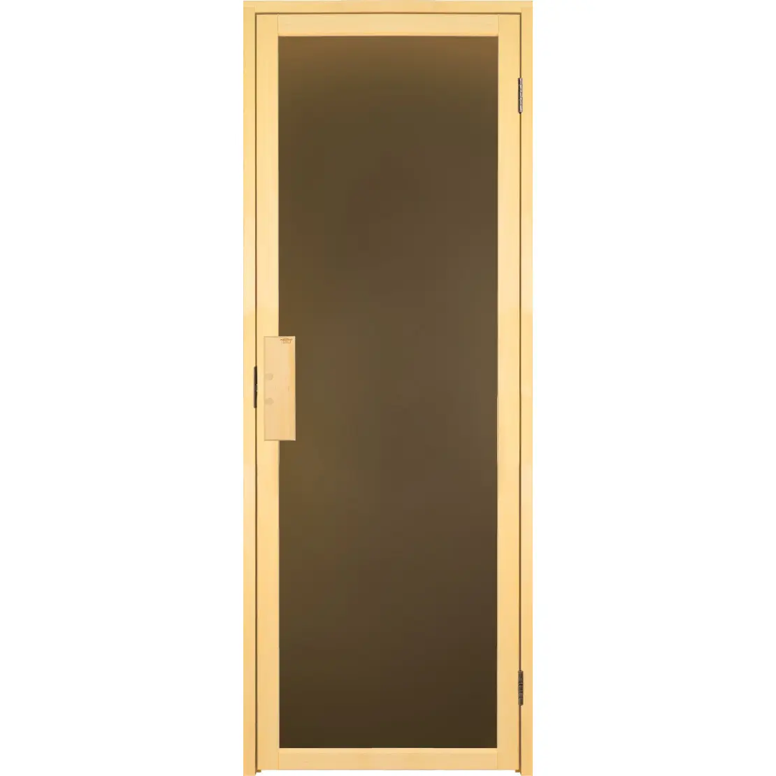 Двері для лазні та сауни Tesli DUO Sateen 1900 х 700