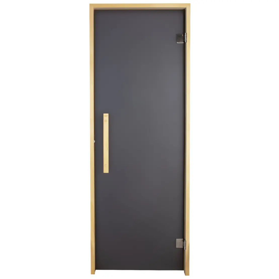Двері для лазні та сауни Tesli Lux Graphite 1900х700