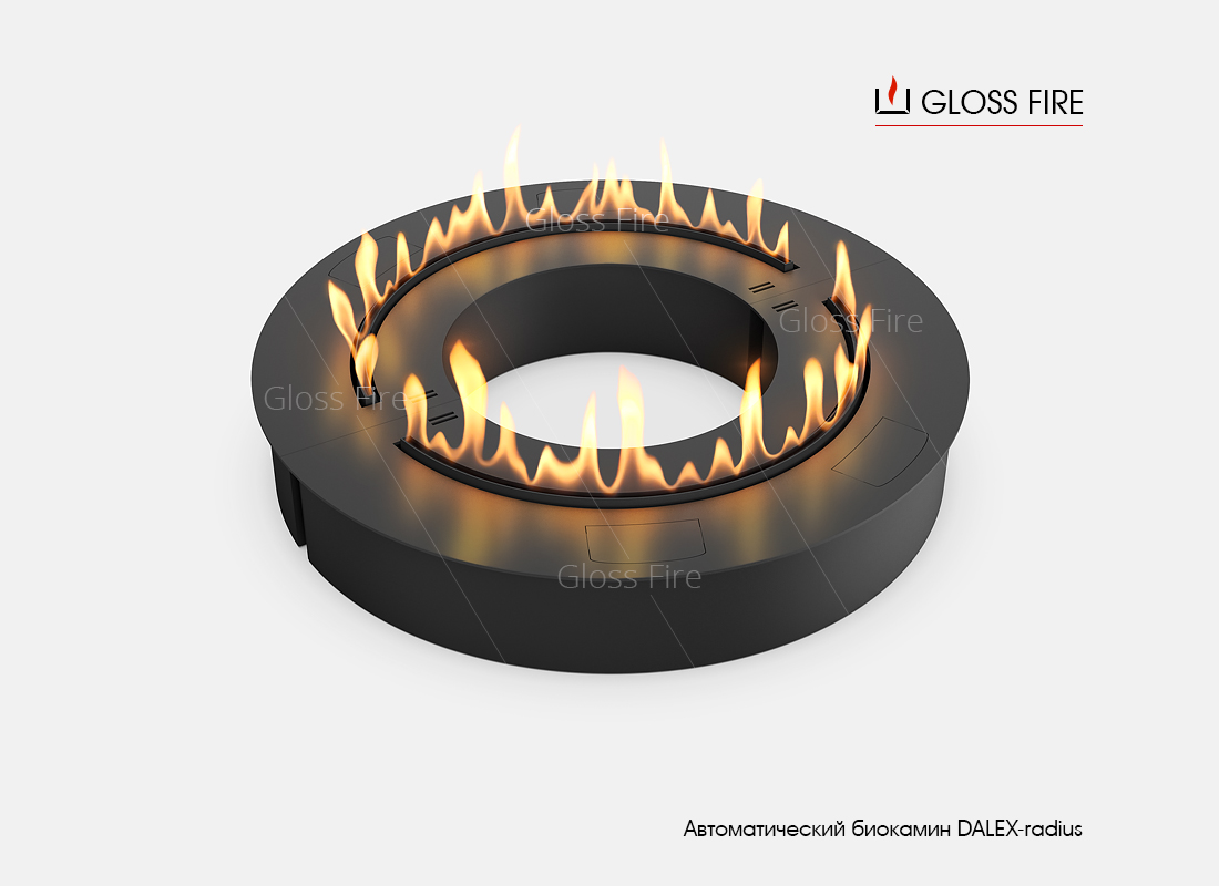 Автоматичний біокамін Dalex arc – арт.02