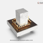 Автоматический биокамин GlossFire Dalex corner-арт.05