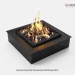 Автоматичний біокамін Gloss Fire Dalex-quadrat