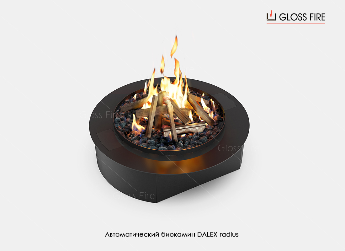 Автоматичний біокамін Gloss Fire Dalex 1000 radius