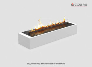 Автоматичний біокамін Gloss Fire Dalex у підставці