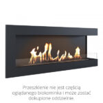 Біокамін Kratki DELTA 1200 правий з сертифікатом TUV