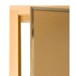 Двері для лазні та сауни Tesli Steel Magnetic 1900х700