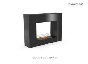 Біокамін підлоговий Gloss Fire Edison-m1