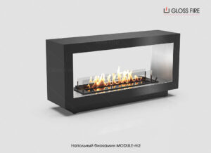 Біокамін підлоговий Gloss Fire Module-m2