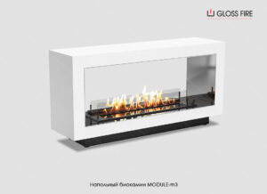 Біокамін підлоговий Gloss Fire Module-m3