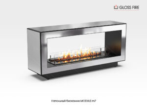 Біокамін підлоговий Gloss Fire Module-m7