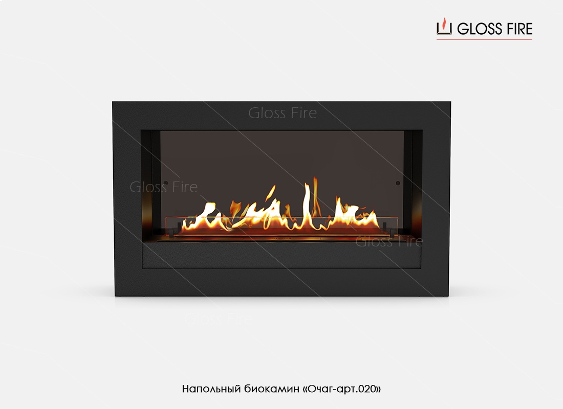 Биокамин напольный Gloss Fire Арт.02