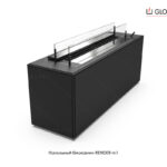 Біокамін підлоговий Gloss Fire Render-m1