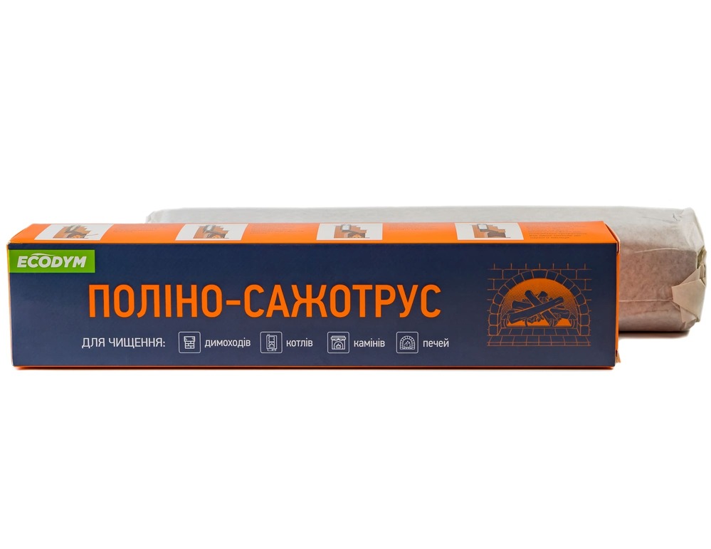 Поліно-сажотрус Ecodym для чищення димоходу