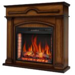 Каминокомплект ArtiFlame Inverno AF28S дуб антик с обогревом и звуком горения огня