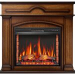 Каминокомплект ArtiFlame Inverno AF28S дуб антик с обогревом и звуком горения огня