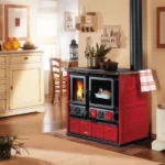 Піч La Nordica ROSA 5.0 MAIOLICA Bordeaux