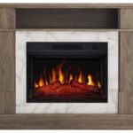 Каминокомплект ArtiFlame For Living AF23S дуб серый с обогревом и звуком горения огня