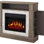 Каминокомплект ArtiFlame For Living AF23S дуб серый с обогревом и звуком горения огня