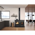 Піч La Nordica ALASKA Glazed Black
