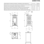 Піч La Nordica GEMMA Natural Stone