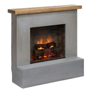 Камінокомплект Tagu ROLF PowerFlame 2 сірий