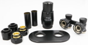 Комплект VarioTerm, PREMIUM ELEGANCKIE, All In One, кутовий, матовий чорний, AEPRNYGS0224C/FK(PEX)