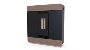 Пелетна піч Defro Home AIRPELL Коричневий