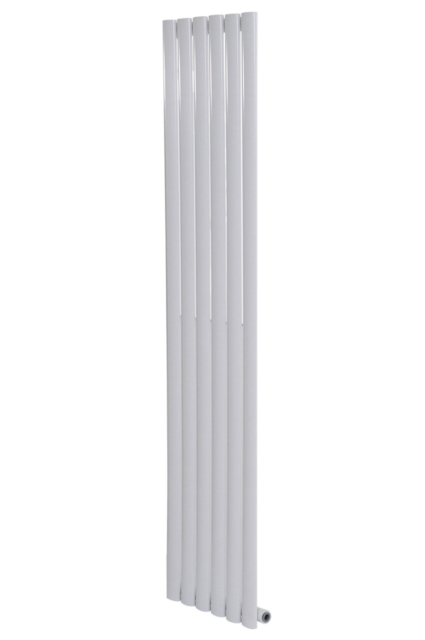 Вертикальный дизайнерский радиатор отопления ARTTIDESIGN Rimini 6/1500/354/50 белый матовий
