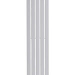 Дизайнерский вертикальный радиатор отопления ARTTIDESIGN Livorno 5/2200/340/50 белый матовый