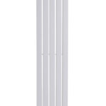 Вертикальный дизайнерский радиатор отопления ARTTIDESIGN Livorno II 5/2000/340/50 белый матовый