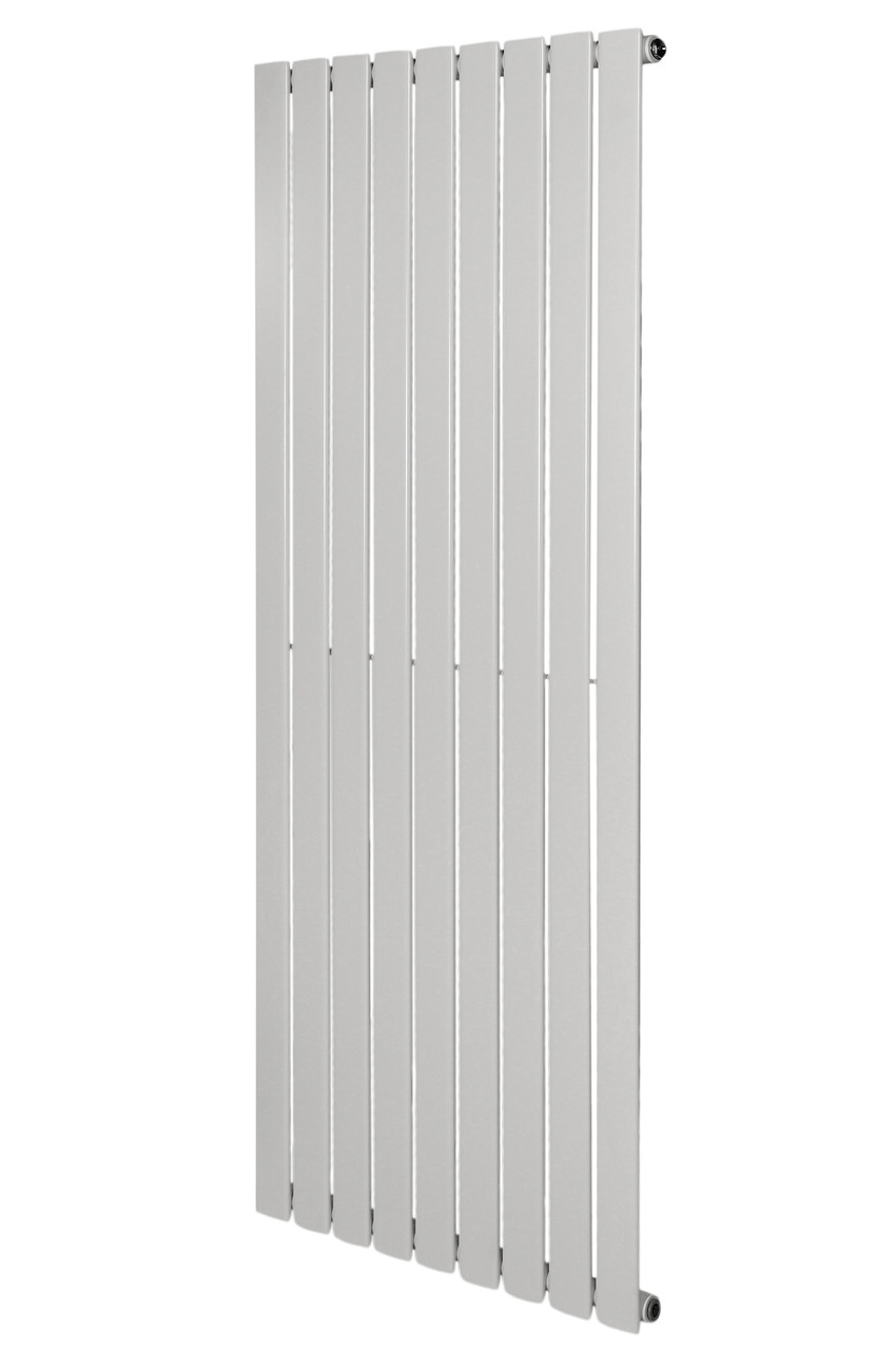 Вертикальный дизайнерский радиатор отопления ARTTIDESIGN Livorno 9/1800/612/50 белый матовий