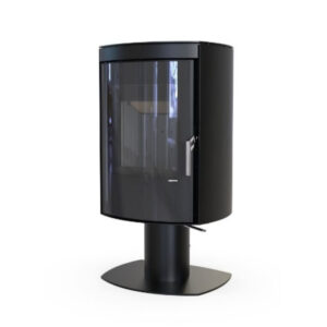 Стальная печь Defro Home CERES TOP Черный (черный шамот)