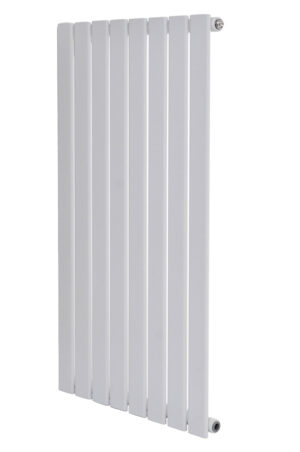 Вертикальный дизайнерский радиатор отопления ARTTIDESIGN Livorno 8/2000/544/50 белый матовый