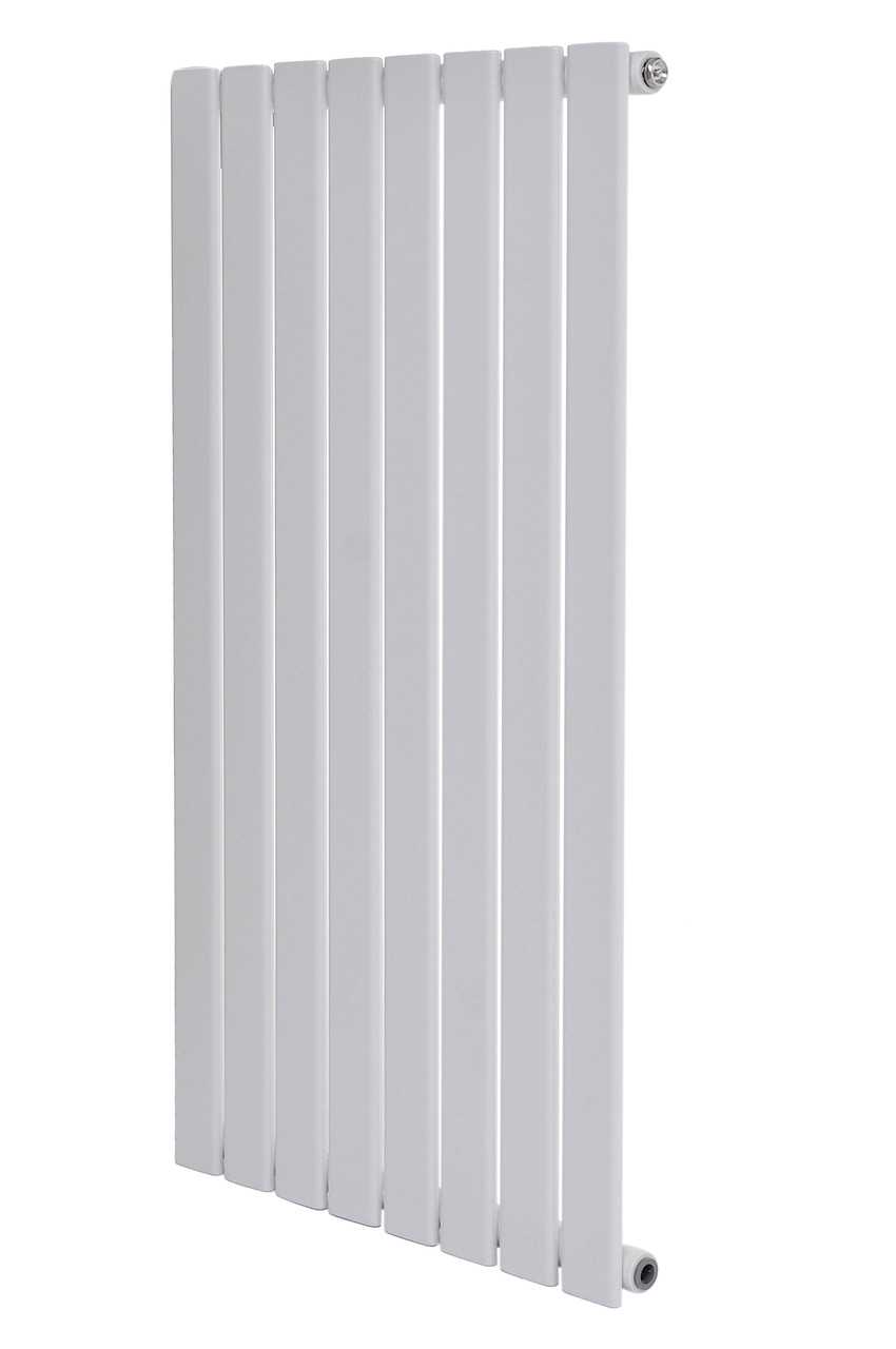 Вертикальный дизайнерский радиатор отопления ARTTIDESIGN Livorno 8/1800/544/50 белый матовый